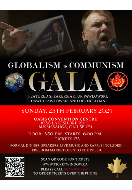 GLOBALISM IS COMMUNISM GALA