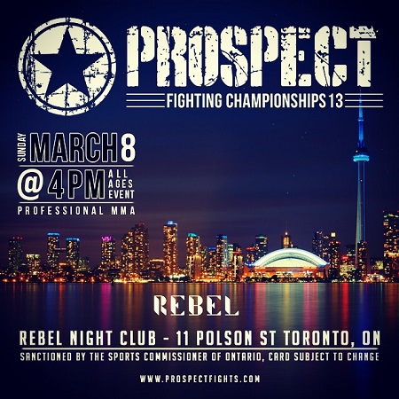 Toronto 2020 Prospect Fighting Championships